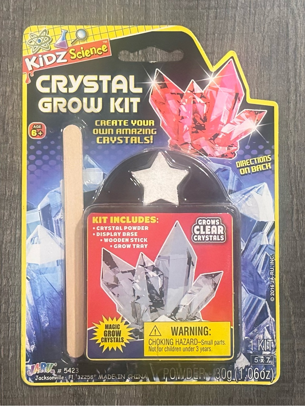 💞 New Kidz Science Clear Crystal Grow Kit